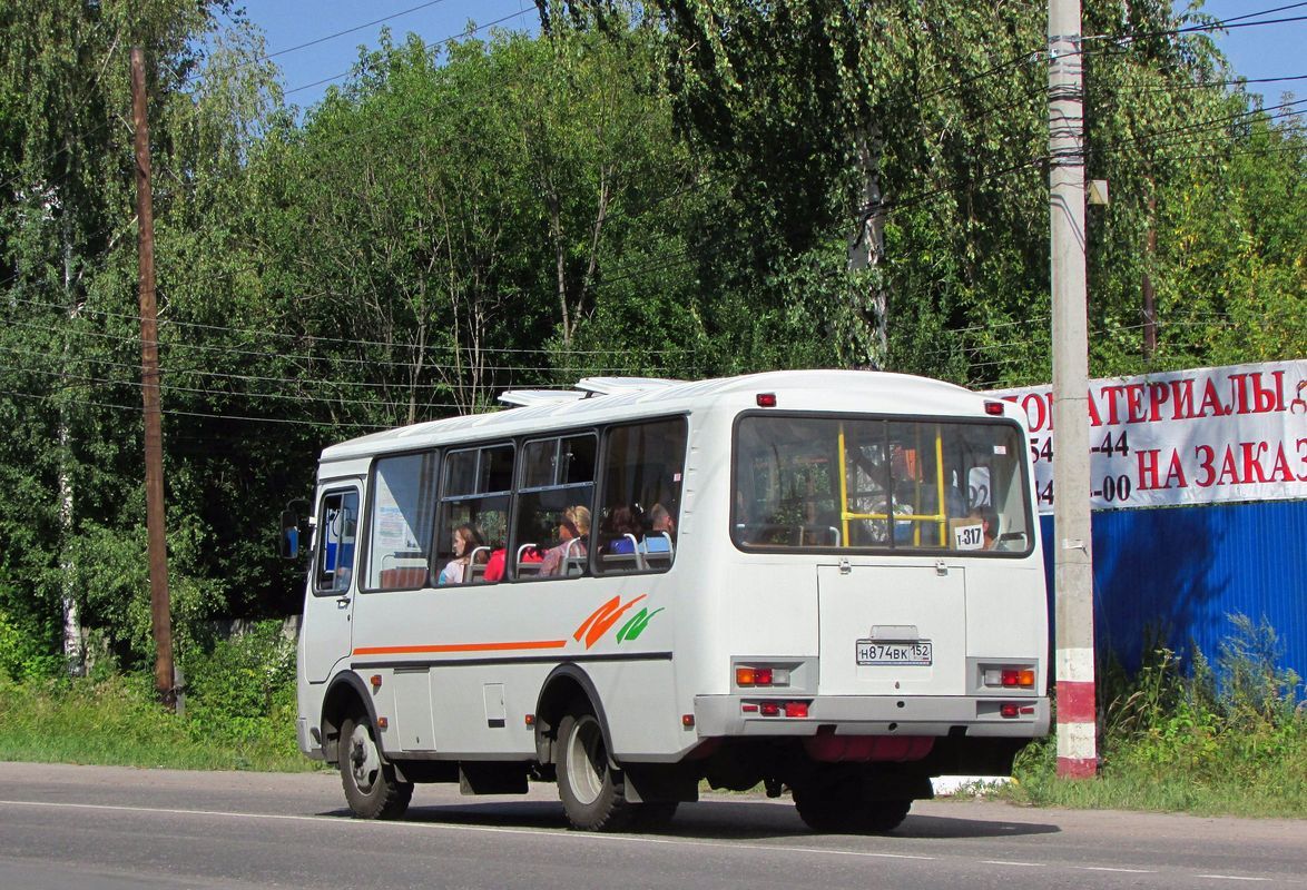 Нижегородская область, ПАЗ-32054 № Н 874 ВК 152