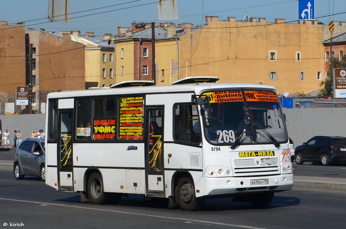 Санкт-Петербург, ПАЗ-320402-05 № 8794