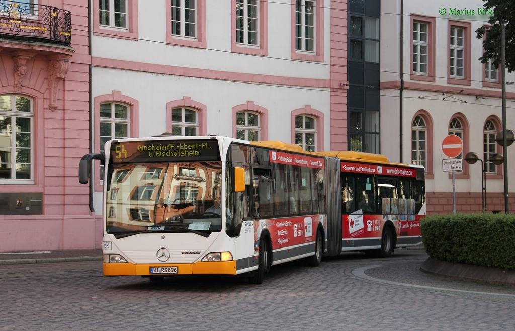 Гессен, Mercedes-Benz O530G Citaro G № 196