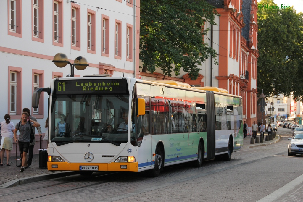 Гессен, Mercedes-Benz O530G Citaro G № 103