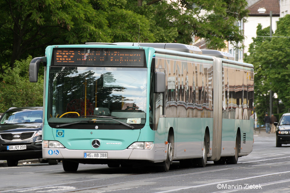 Гессен, Mercedes-Benz O530G Citaro facelift G № HG-AB 388