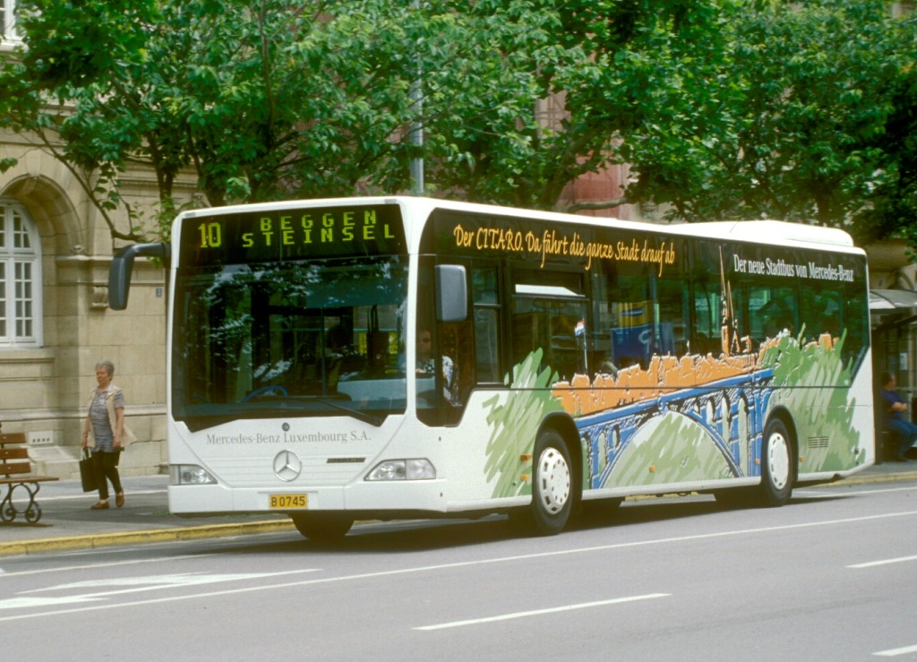 Люксембург, Mercedes-Benz O530 Citaro № 604