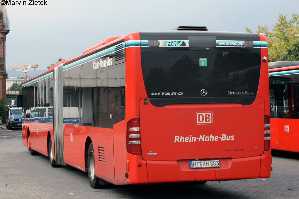 Рейнланд-Пфальц, Mercedes-Benz O530G Citaro facelift G № MZ-RN 883