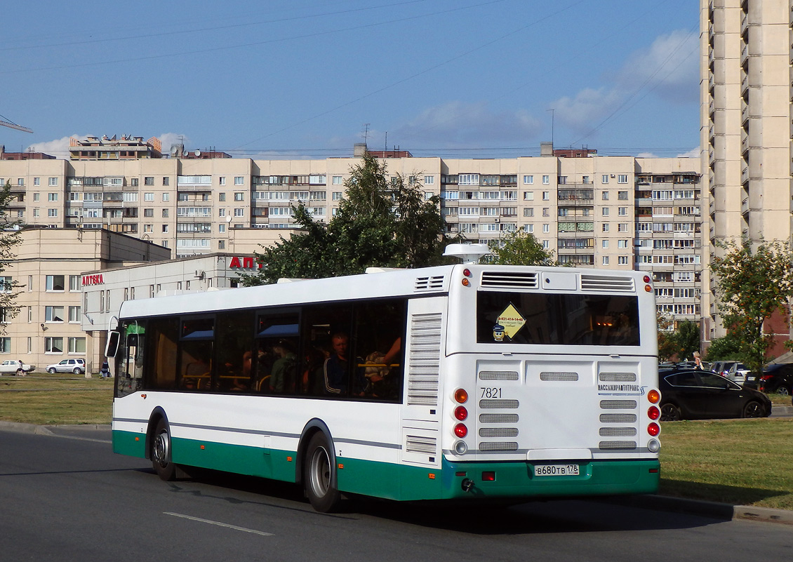 Санкт-Петербург, ЛиАЗ-5292.60 № 7821