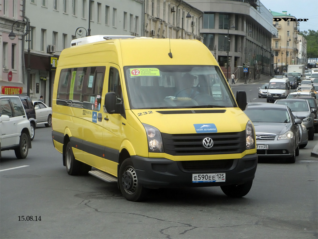 Приморский край, Луидор-22370D (Volkswagen Crafter) № 232