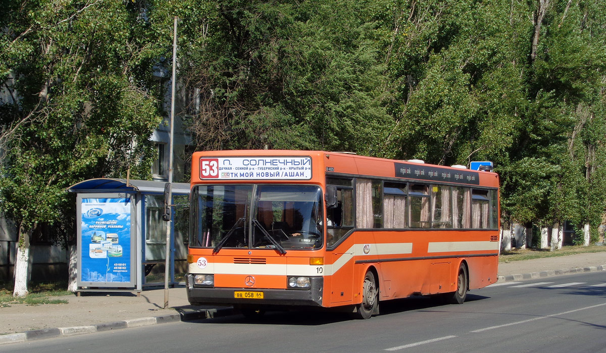 Саратовская область, Mercedes-Benz O405 № ВВ 058 64