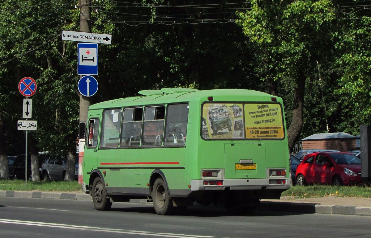 Нижегородская область, ПАЗ-32054 № АМ 392 52