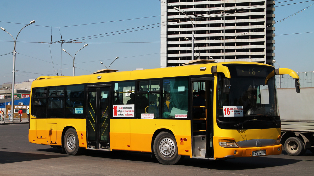 Новосибирская область, Zhong Tong LCK6103G-2 № В 316 АУ 154