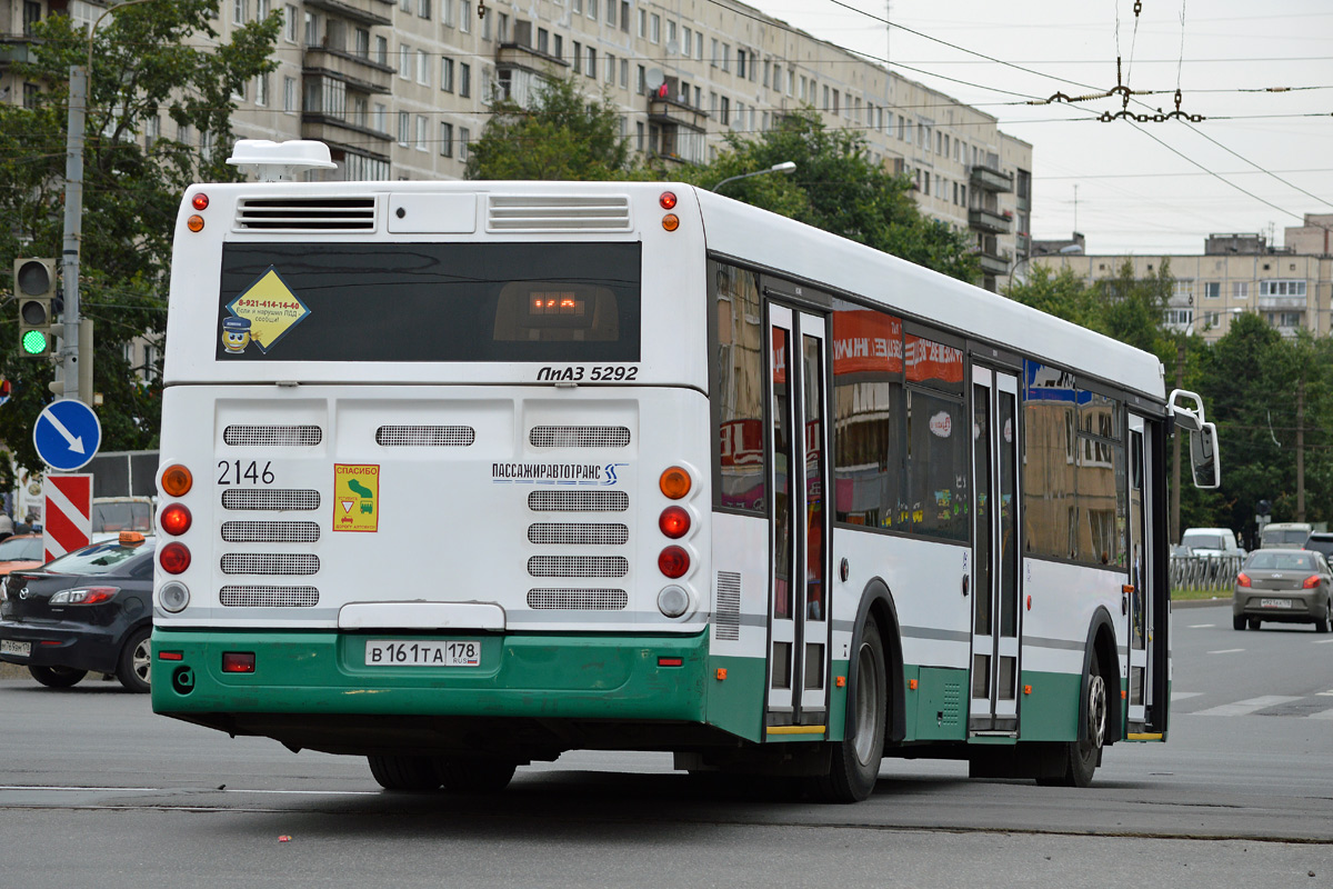 Санкт-Петербург, ЛиАЗ-5292.60 № 2146