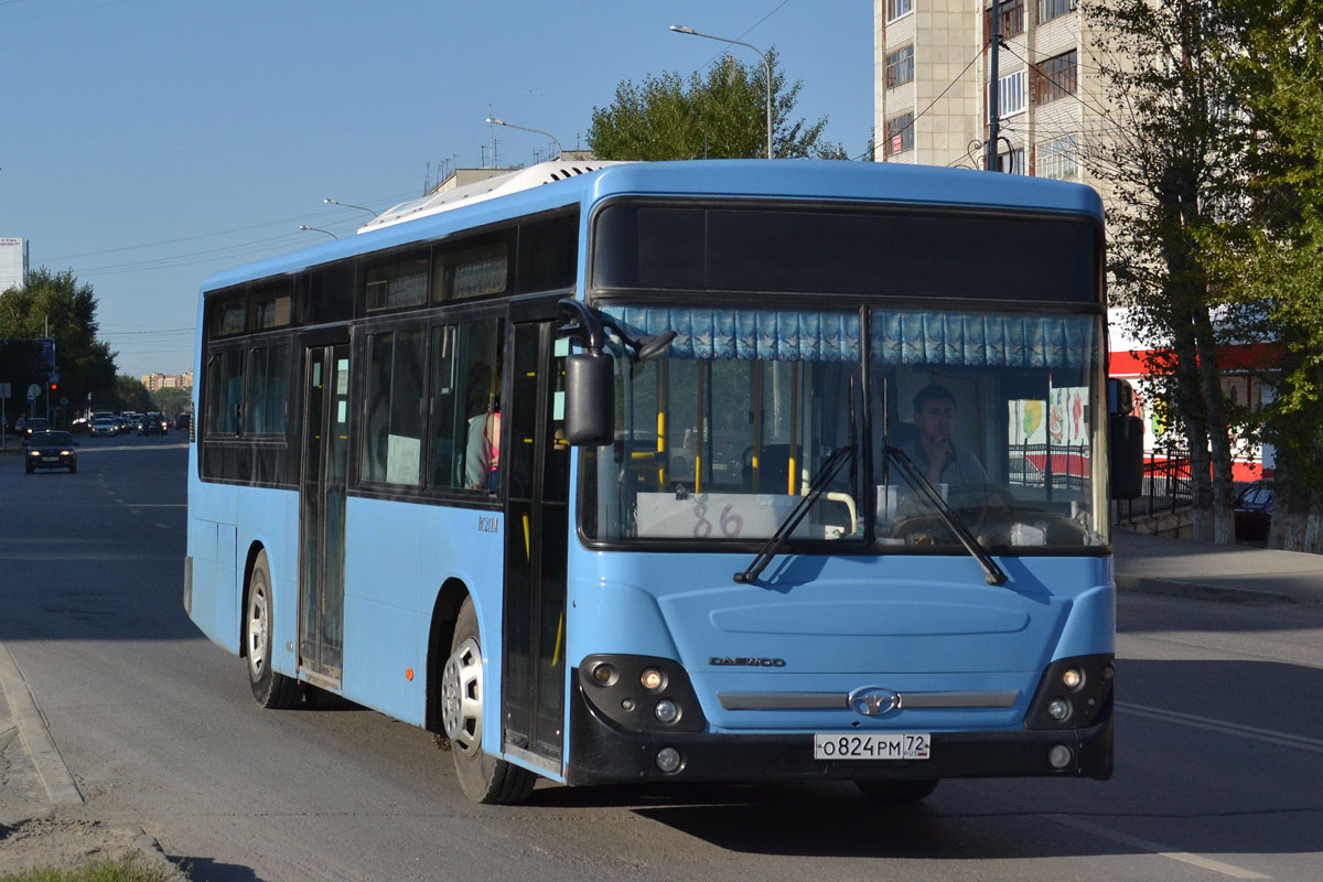 Тюменская область, Daewoo BC211M Royal Hi-City № О 824 РМ 72