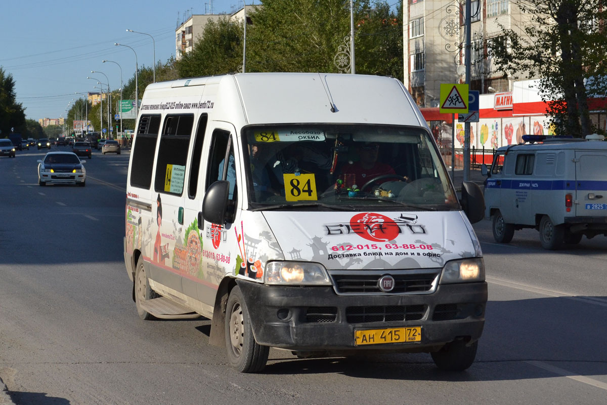 Тюменская область, FIAT Ducato 244 CSMMC, -RT № АН 415 72