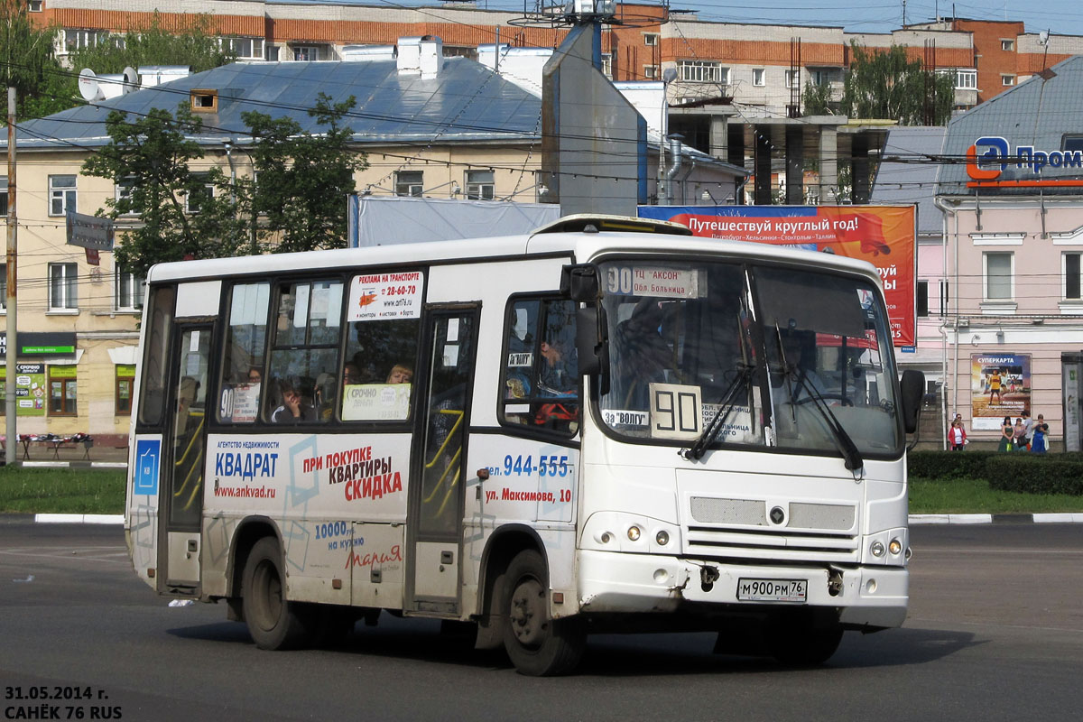 Яраслаўская вобласць, ПАЗ-320402-03 № М 900 РМ 76