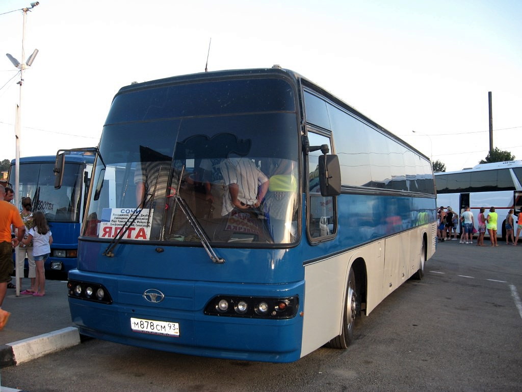 Республика Крым, Daewoo BH120F № М 878 СМ 93 — Фото — Автобусный транспорт