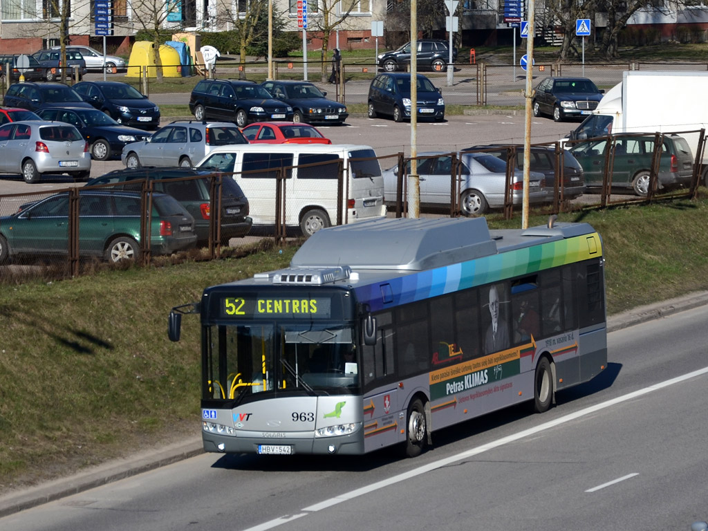 Литва, Solaris Urbino III 12 CNG № 963