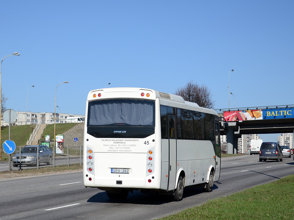 Литва, Otokar Navigo T № 45