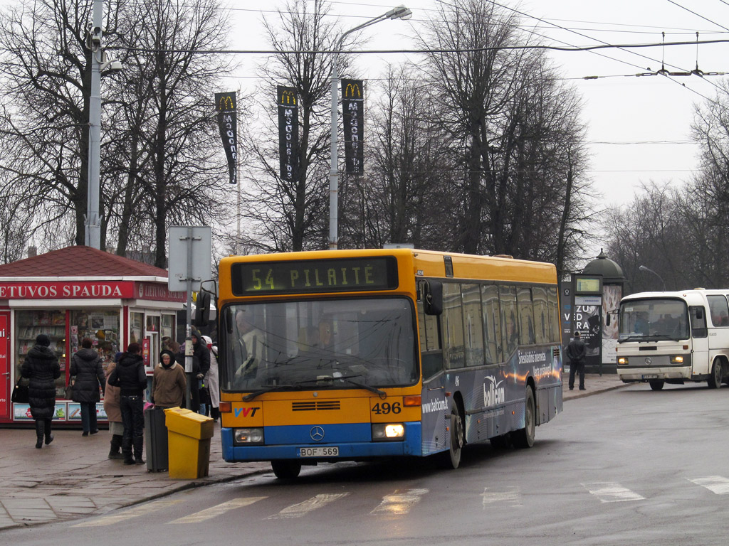 Литва, Mercedes-Benz O405N2 № 496