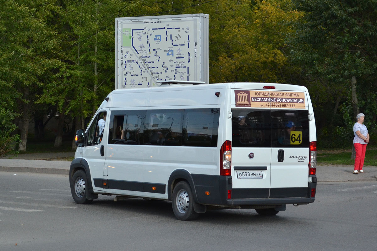 Тюменская область, Нижегородец-FST613 (FIAT Ducato) № О 898 НМ 72