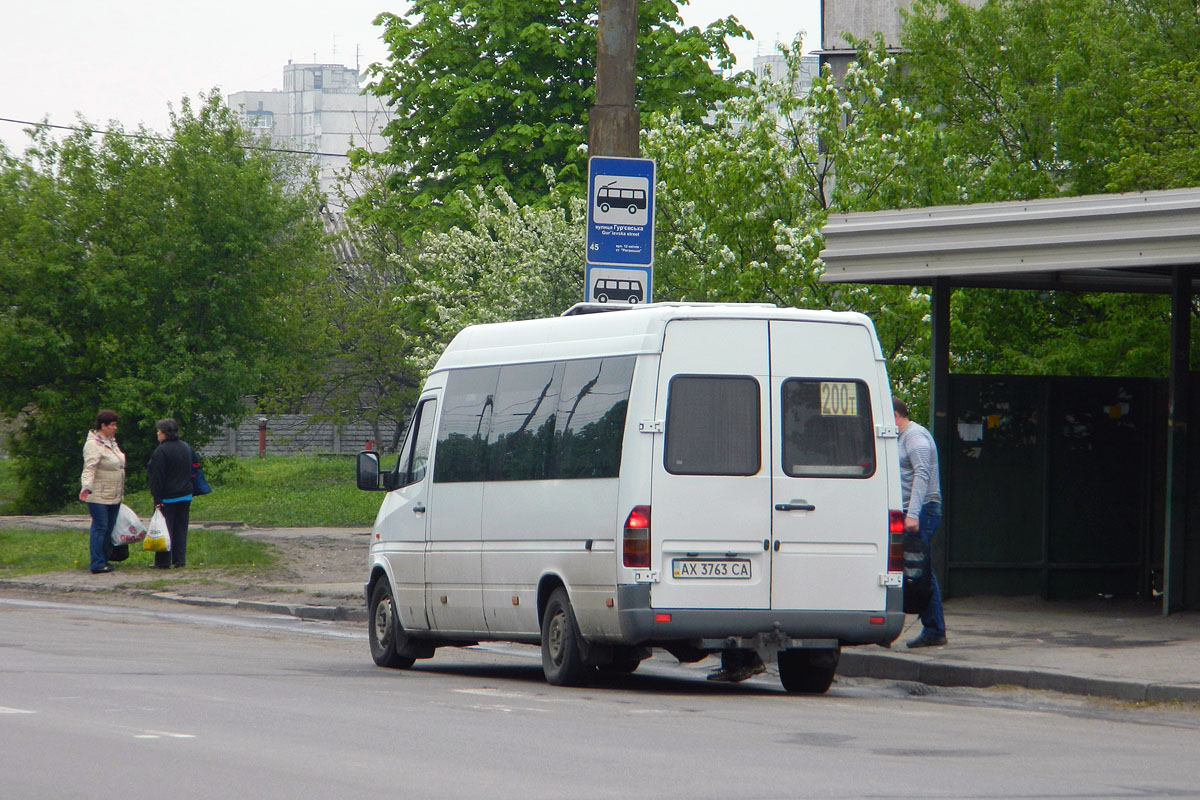 Харьковская область, Mercedes-Benz Sprinter W903 312D № AX 3763 CA