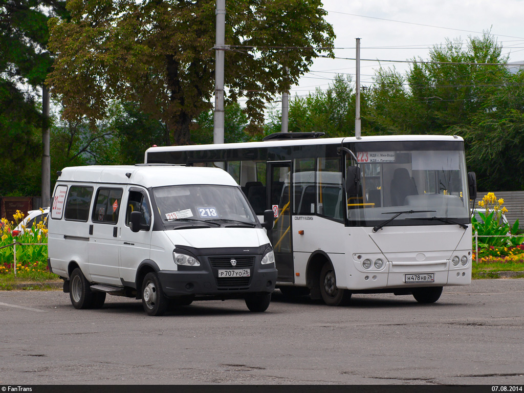 Ставропольский край, ГАЗ-322120 (X96) № Р 707 УО 26