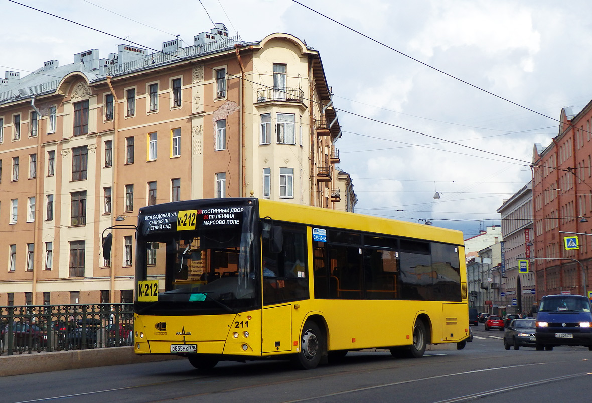 Sankt Peterburgas, MAZ-206.068 Nr. 211