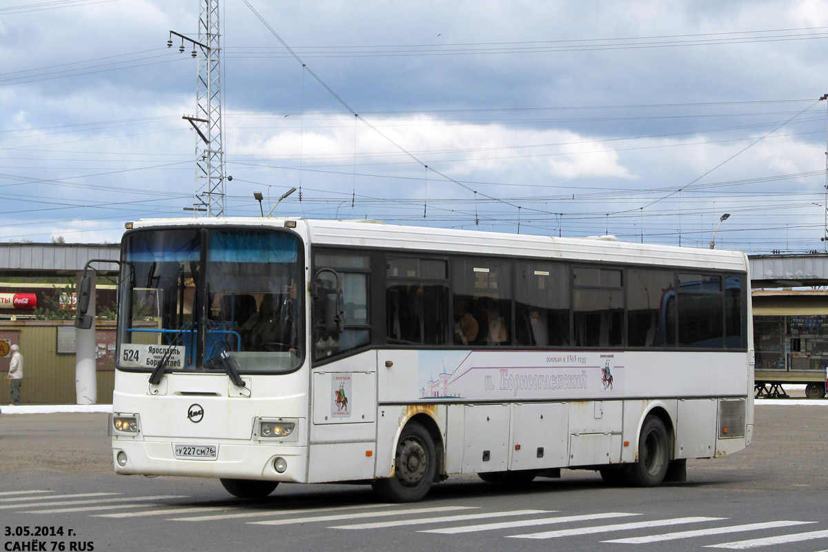 Jaroslavlská oblast, LiAZ-5256.23-01 (GolAZ) č. У 227 СМ 76