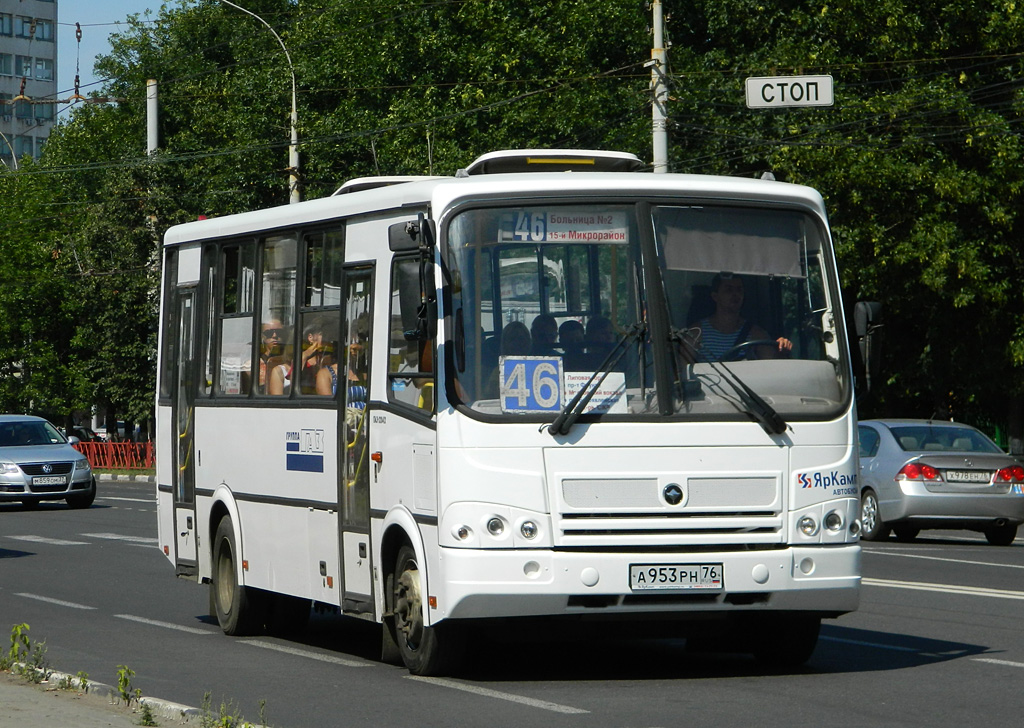 Ярославская область, ПАЗ-320412-05 № А 953 РН 76