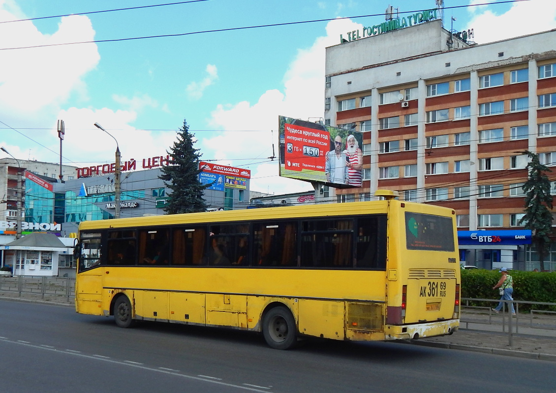 Тверская область, ЛиАЗ-5256.33-01 (ГолАЗ) № АК 361 69