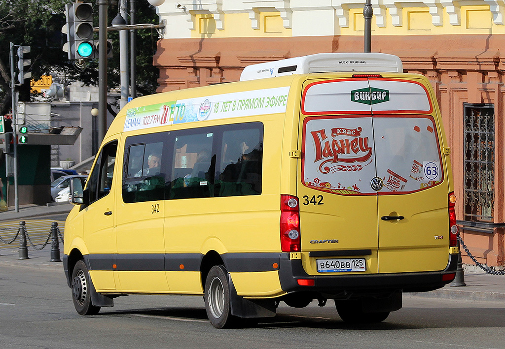 Приморский край, Луидор-22370D (Volkswagen Crafter) № 342