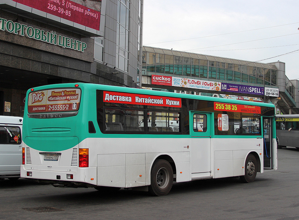 Приморский край, Daewoo New BS106 № Т 646 МА 125