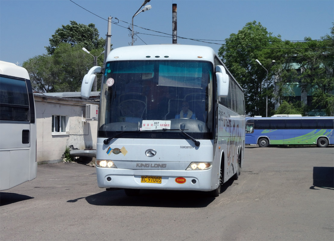 Kína, King Long XMQ6137 sz.: 黑C 97005