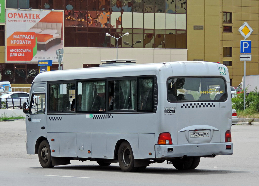 Ростовская область, Hyundai County LWB C09 (ТагАЗ) № 005218