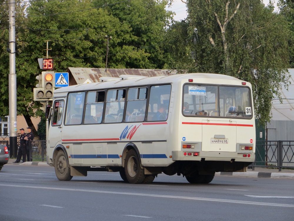 Тамбовская область, ПАЗ-4234 № Н 449 РЕ 68