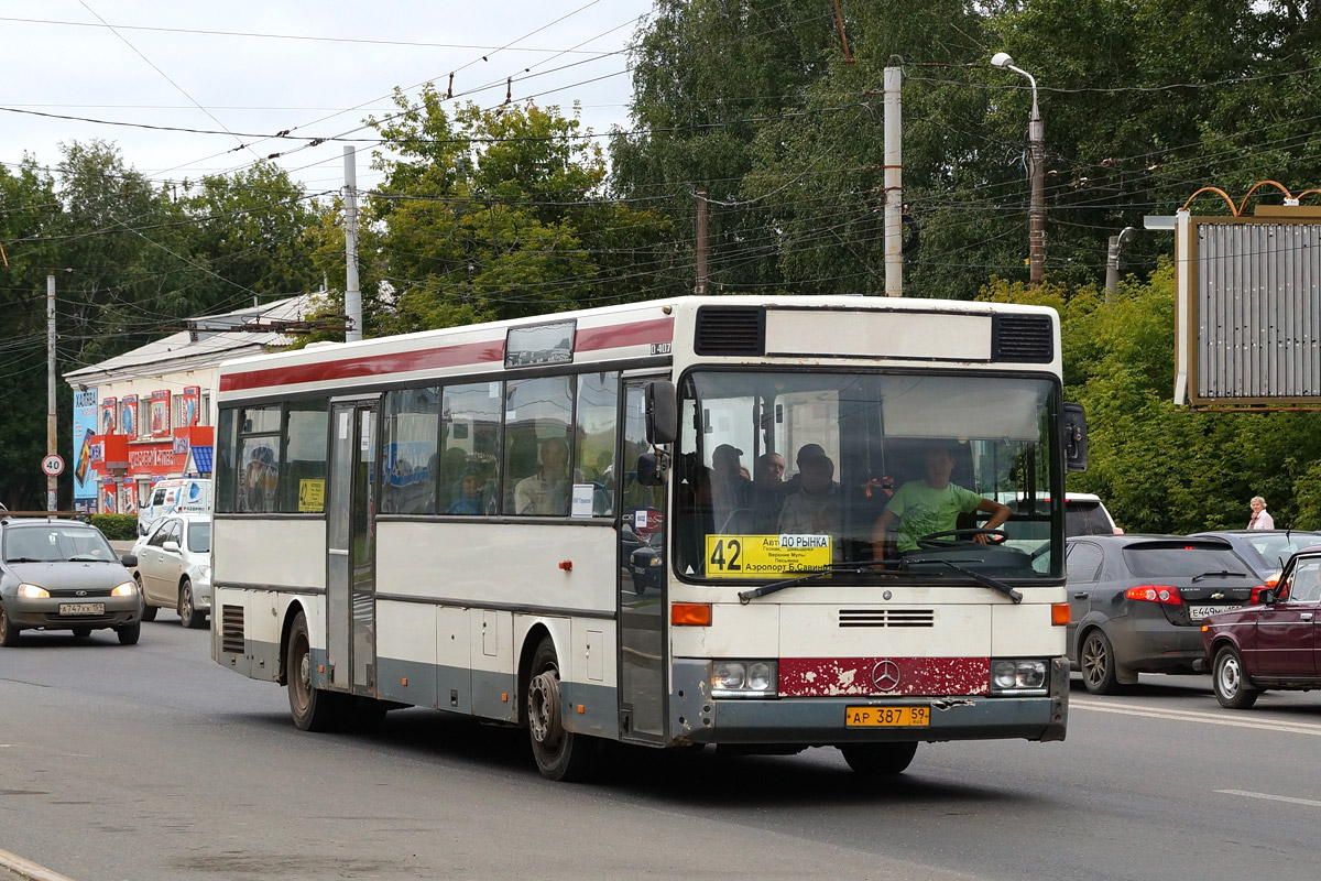 Пермский край, Mercedes-Benz O407 № АР 387 59