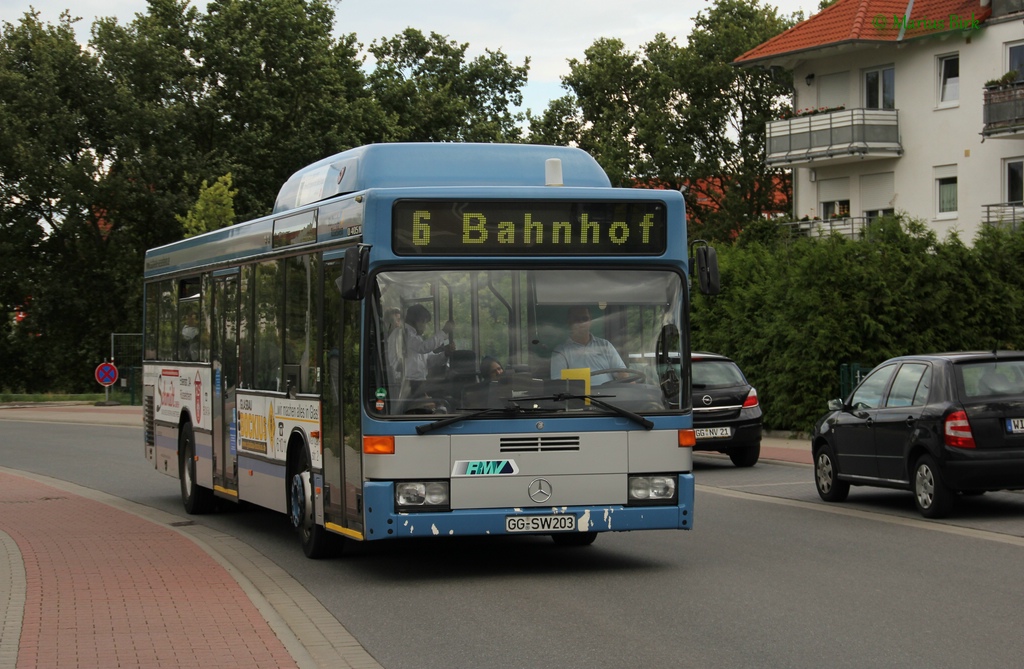 Гессен, Mercedes-Benz O405N2 CNG № 203