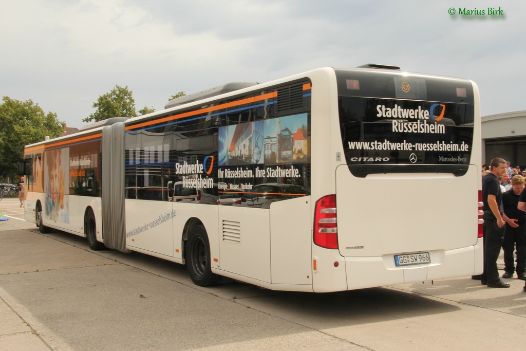 Гессен, Mercedes-Benz O530G Citaro facelift G № 966