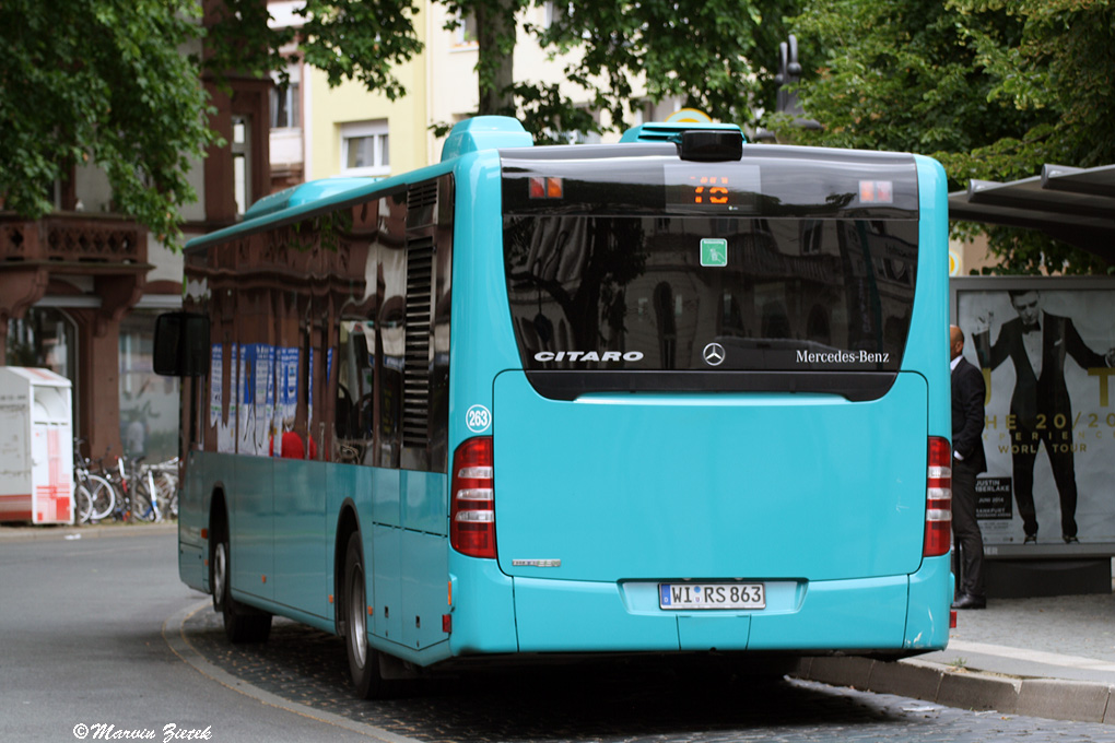 Гессен, Mercedes-Benz O530 Citaro facelift № 263