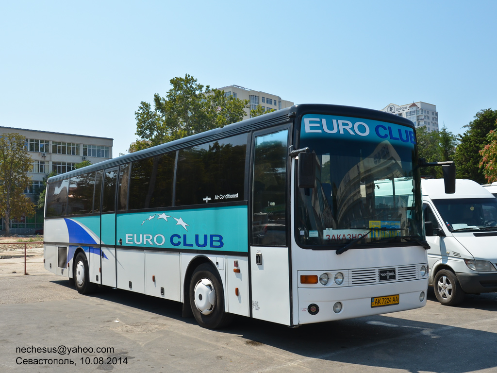 Республика Крым, Van Hool T815 Alizée № AK 7224 AA