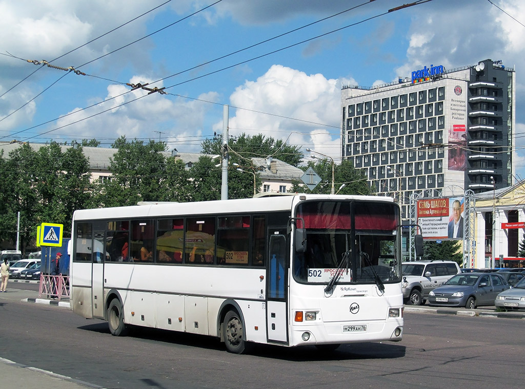 Yaroslavl region, LiAZ-5256.34 (GolAZ) № М 299 АН 76