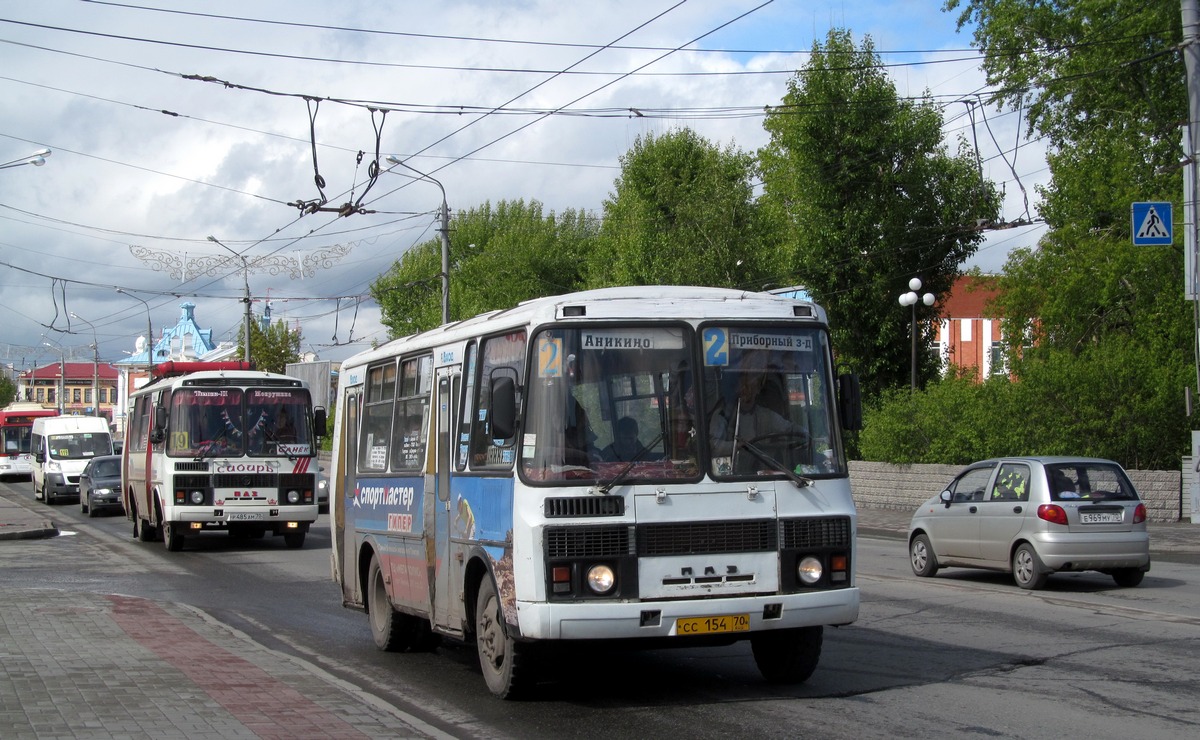 Томская область, ПАЗ-32054 № СС 154 70