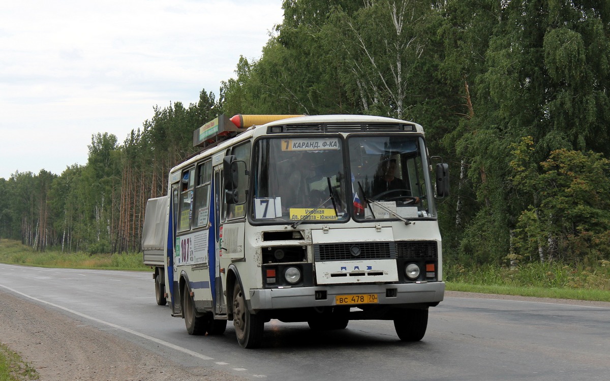 Томская область, ПАЗ-32054 № ВС 478 70