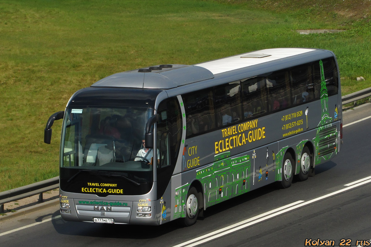 Санкт-Петербург, MAN R08 Lion's Coach L RHC444 L № В 777 МЕ 178