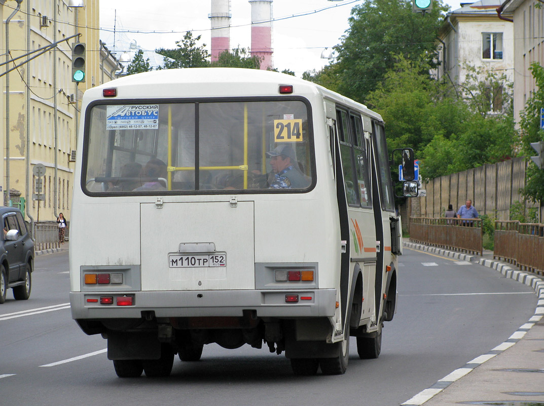 Нижегородская область, ПАЗ-32054 № М 110 ТР 152