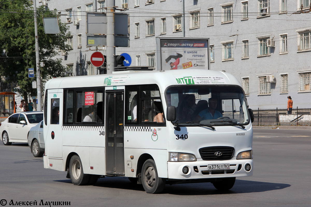 Ростовская область, Hyundai County SWB C08 (ТагАЗ) № 340