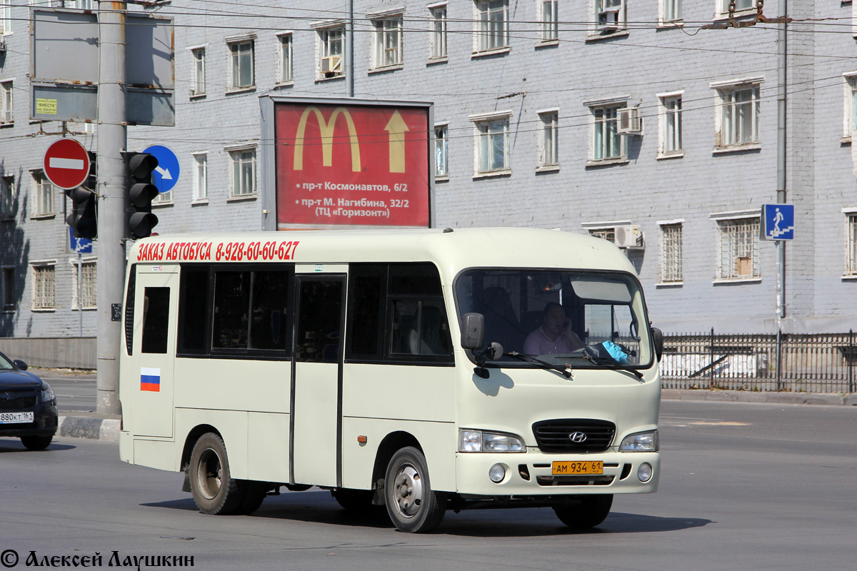 Ростовская область, Hyundai County SWB C08 (РЗГА) № АМ 934 61