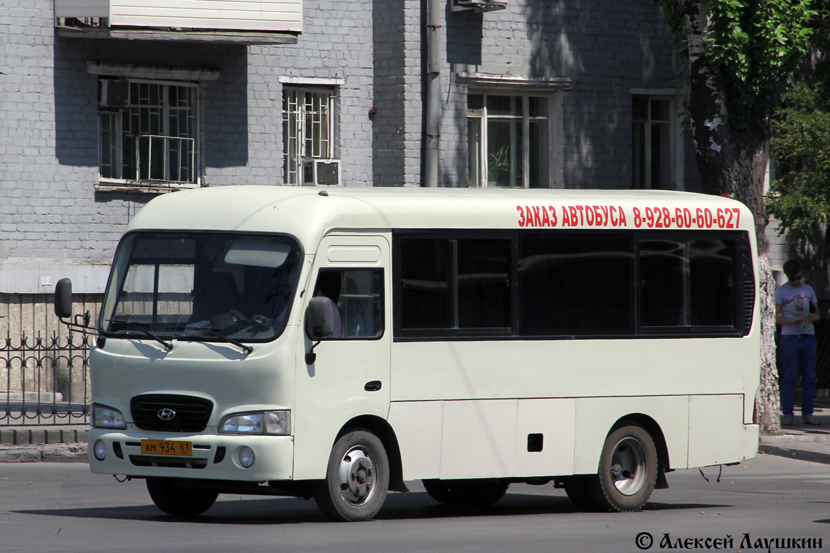 Ростовская область, Hyundai County SWB C08 (РЗГА) № АМ 934 61