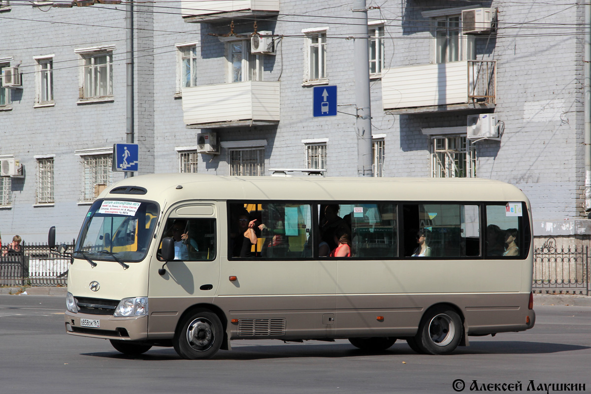 Ростовская область, Hyundai County Kuzbass № В 858 ОК 161