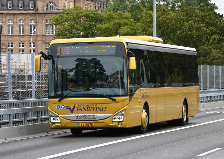 Люксембург, IVECO Crossway LE LINE 13M № VV 2076
