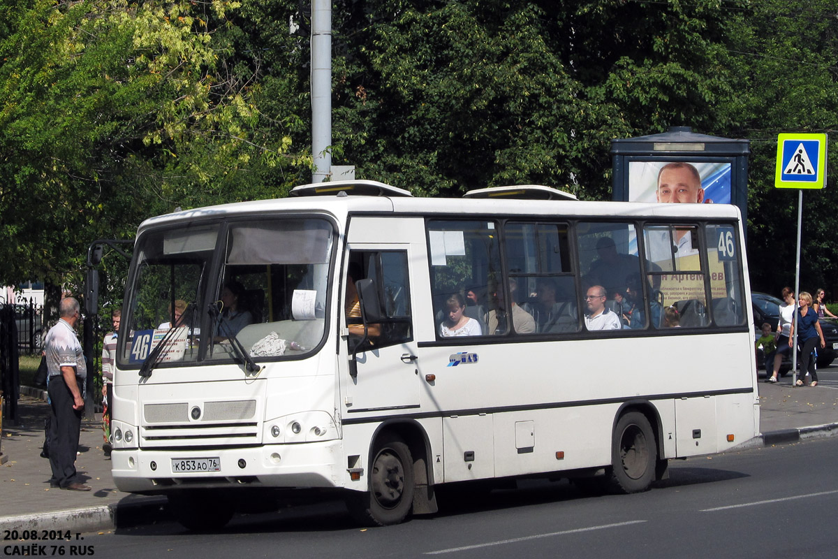 Ярославская область, ПАЗ-320402-03 № К 853 АО 76