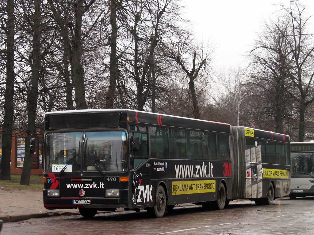 Литва, Mercedes-Benz O405G № 470