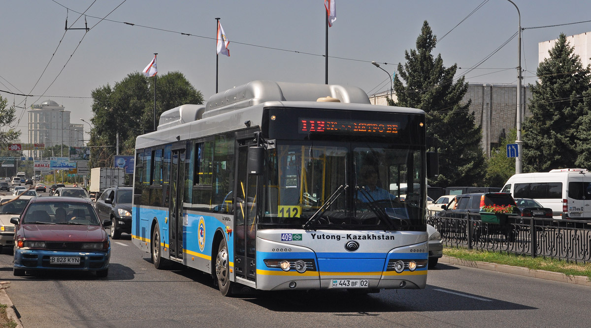 Almaty, Yutong ZK6118HGA Nr. 409